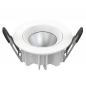 Preview: SLV 1010757 DOWNLIGHT P 84 12 WM 840 60 ML WH IP54 – 5W LED Einbaudownlight 4000K 60° weiß CRI80 - Einbaudurchmesser: 6,8 cm